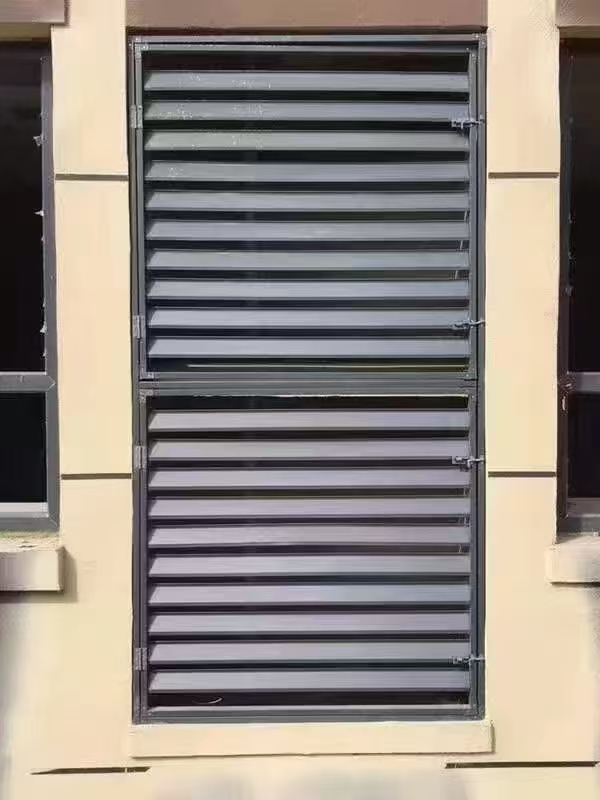 常州市氟碳铝单板铝格栅百叶窗 - 厂家